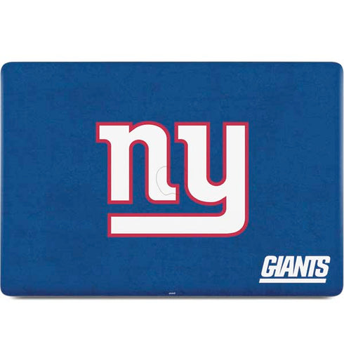NFL New York Giants Distressed MacBook Skins
