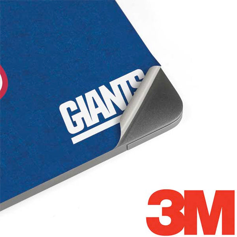 NFL New York Giants Distressed MacBook Skins