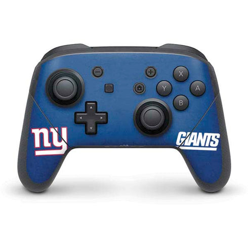 NFL New York Giants Distressed Nintendo Skins