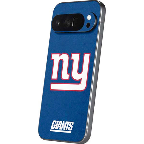 NFL New York Giants Distressed Pixel 9 Pro XL Skin