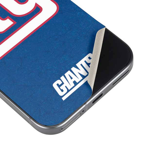 NFL New York Giants Distressed Pixel 9 Pro XL Skin
