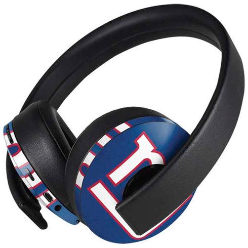 NFL New York Giants Distressed PlayStation 4 Gold Wireless Headset Skin