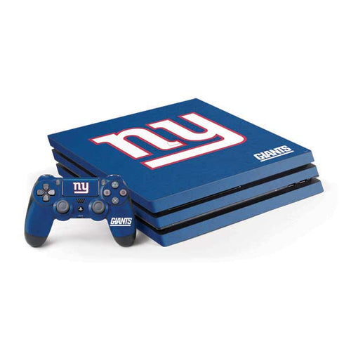 NFL New York Giants Distressed PlayStation PS4 Skins