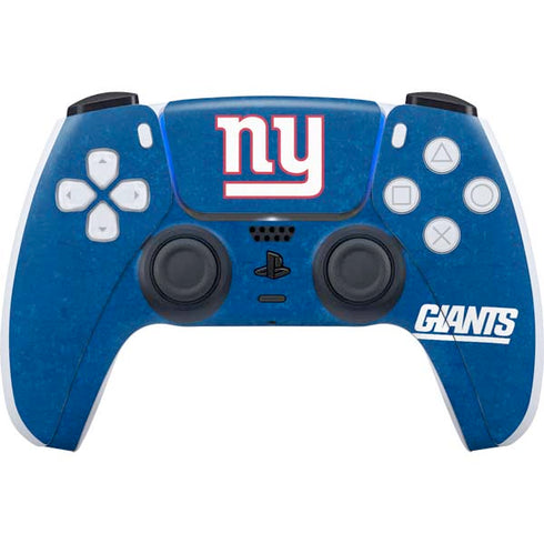 NFL New York Giants Distressed PlayStation PS5 Skins