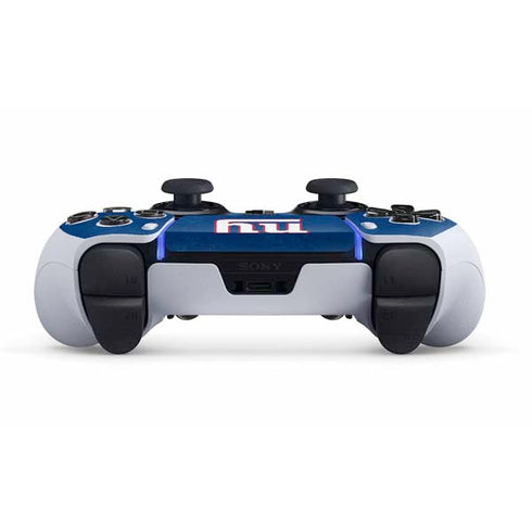NFL New York Giants Distressed PS5 DualSense Edge Pro Controller Skin