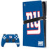 NFL New York Giants Distressed PS5 Pro Bundle Skin