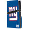 NFL New York Giants Distressed PS5 Pro Disk Console Skin
