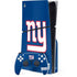 NFL New York Giants Distressed PlayStation PS5 Skins