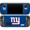 NFL New York Giants Distressed Steam Deck Handheld Gaming Computer OLED Skin