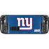 NFL New York Giants Distressed Steam Deck Handheld Gaming Computer OLED Skin