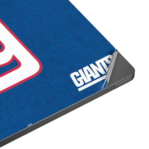 NFL New York Giants Distressed Surface Laptop 7 15in Skin