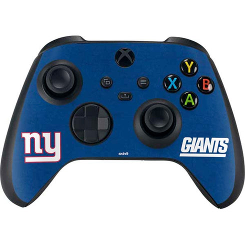 NFL New York Giants Distressed Xbox Series X Skins