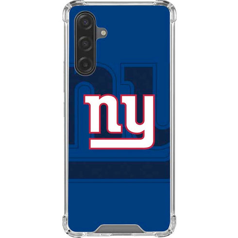 NFL New York Giants Double Vision Galaxy A17 Clear Case