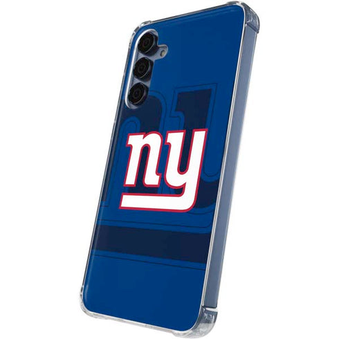 NFL New York Giants Double Vision Galaxy A55 5G Clear Case