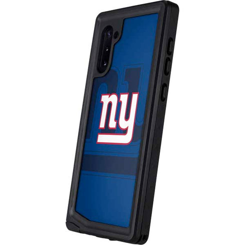 NFL New York Giants Double Vision Galaxy Note 10 Waterproof Case