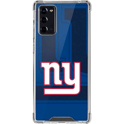 NFL New York Giants Double Vision Galaxy Note20 5G Clear Case