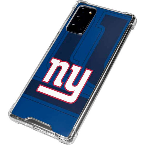 NFL New York Giants Double Vision Galaxy Note20 5G Clear Case