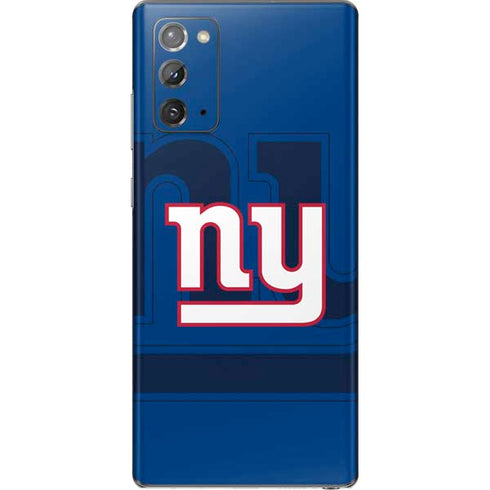 NFL New York Giants Double Vision Galaxy Note20 5G Skin