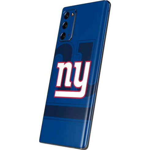 NFL New York Giants Double Vision Galaxy Note20 5G Skin