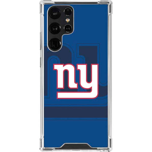 NFL New York Giants Double Vision Galaxy S23 Ultra Clear Case