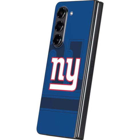 NFL New York Giants Double Vision Galaxy Z Fold5 5G Skin