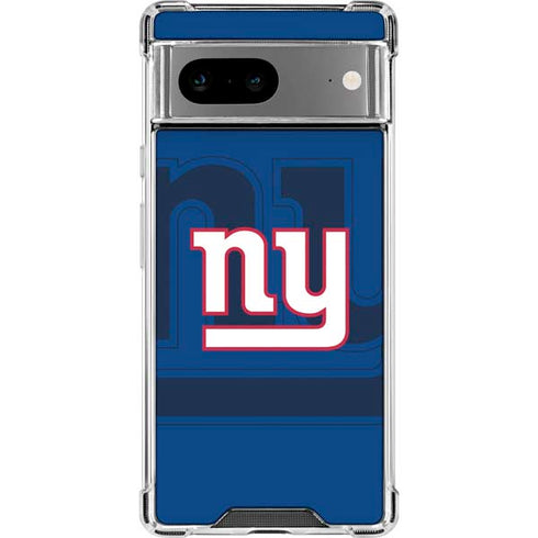 NFL New York Giants Double Vision Google Pixel 8a Clear Case