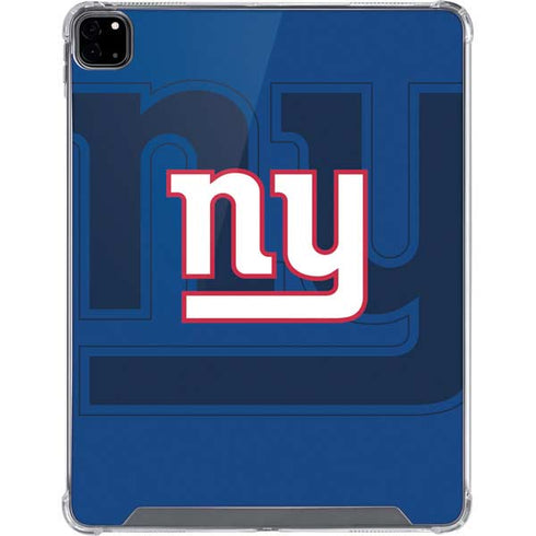 NFL New York Giants Double Vision iPad Pro 12.9in (2020) Clear Case