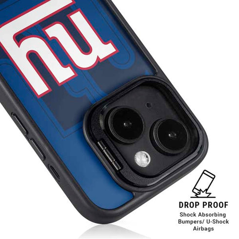 NFL New York Giants Double Vision iPhone 14 Kickstand Case