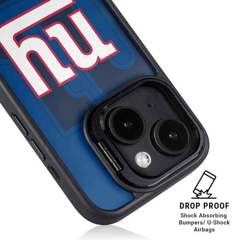 NFL New York Giants Double Vision iPhone 14 Plus Kickstand Case