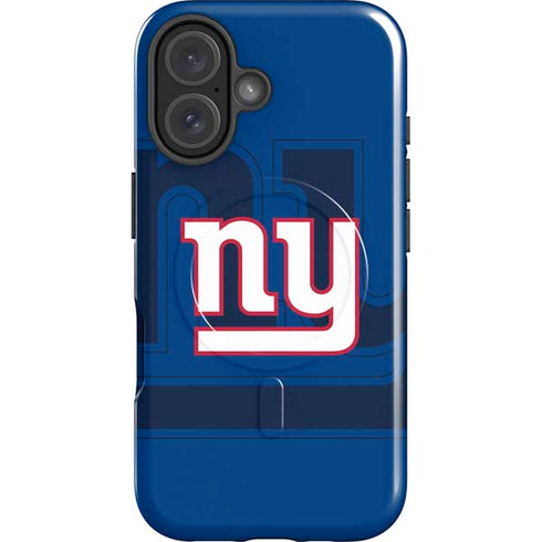 NFL New York Giants Double Vision iPhone 16 Plus Magsafe Impact Case