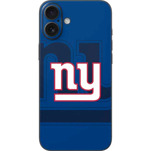 NFL New York Giants Double Vision iPhone 16 Plus Skin
