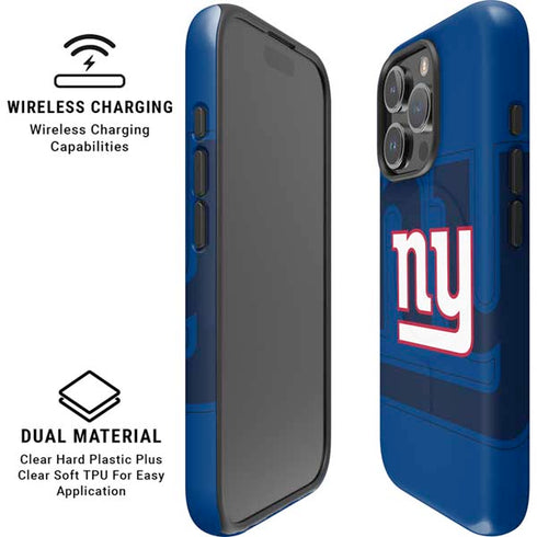 NFL New York Giants Double Vision iPhone 16 Pro Magsafe Impact Case