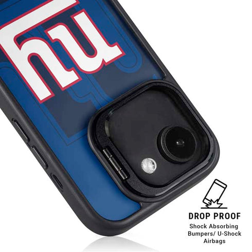 NFL New York Giants Double Vision iPhone 16e Kickstand Case