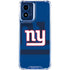 NFL New York Giants Double Vision Moto G 5G (2024) Clear Case