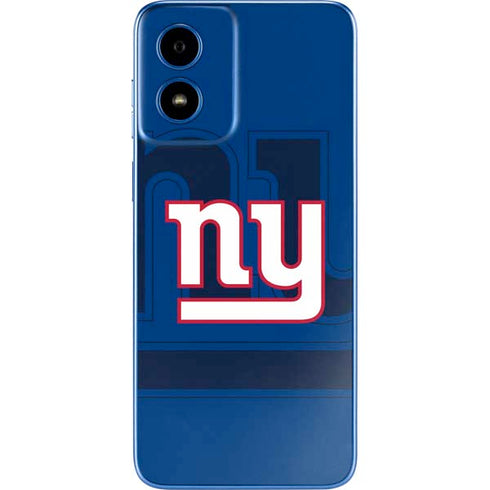 NFL New York Giants Double Vision Moto G Play 4G (2024) Skin