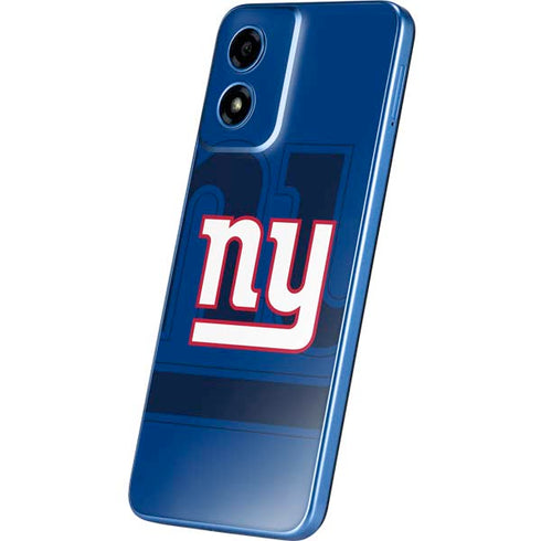 NFL New York Giants Double Vision Moto G Play 4G (2024) Skin