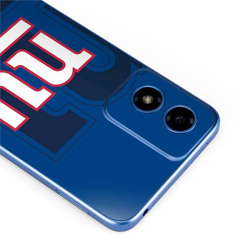 NFL New York Giants Double Vision Moto G Play 4G (2024) Skin