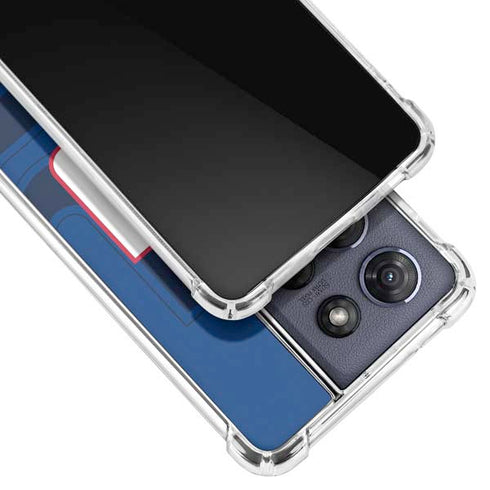 NFL New York Giants Double Vision Moto G Power 5G (2025) Clear Case