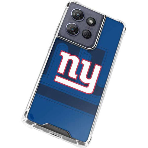 NFL New York Giants Double Vision Moto G Stylus 5G (2025) Clear Case