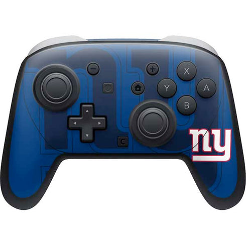 NFL New York Giants Double Vision Nintendo Switch 2 (2025) Pro Controller Skin