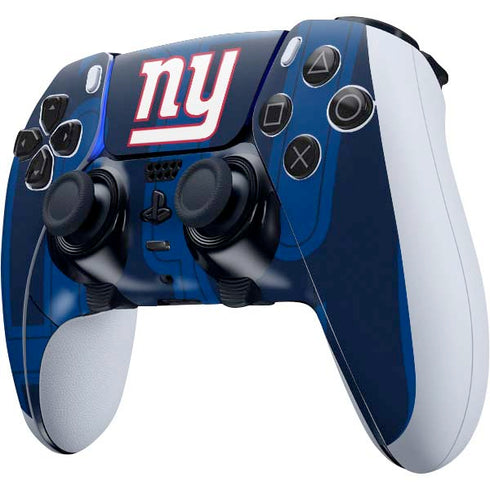 NFL New York Giants Double Vision PS5 DualSense Edge Pro Controller Skin
