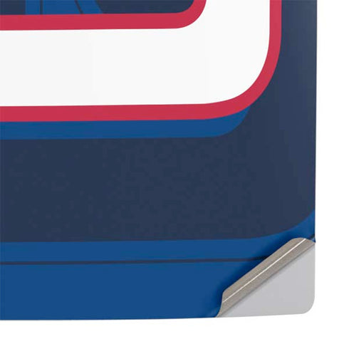 NFL New York Giants Double Vision PS5 Pro Console Skin