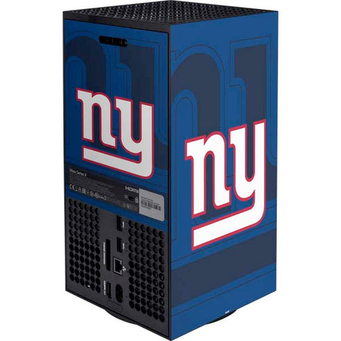 NFL New York Giants Double Vision XBox Series X Digital Edition Bundle Skin