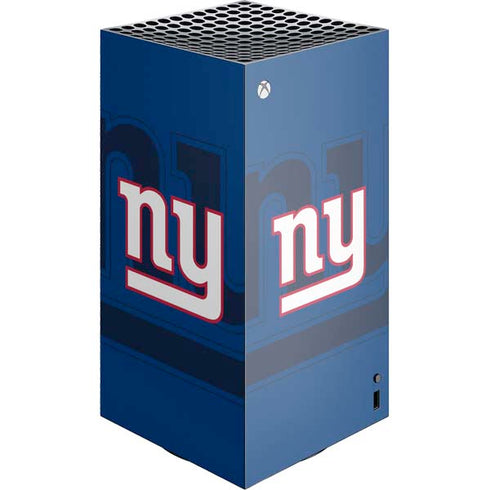 NFL New York Giants Double Vision XBox Series X Digital Edition Console Skin