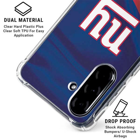 NFL New York Giants Galaxy A36 5G Clear Case