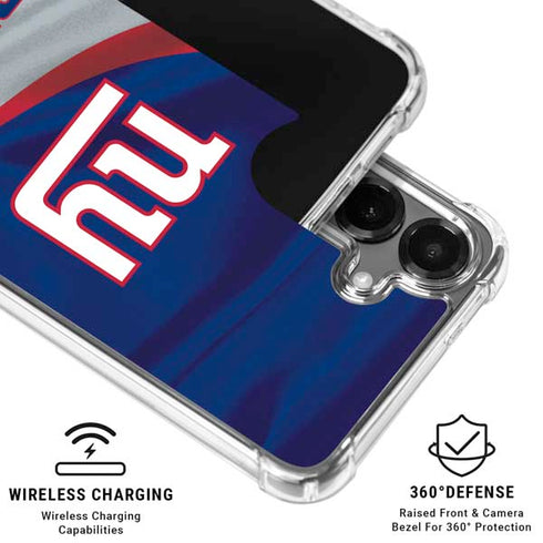 NFL New York Giants Galaxy S26 Clear Case