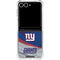 NFL New York Giants Galaxy Z Flip7 Clear Case