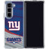 NFL New York Giants Galaxy Z Fold5 5G Clear Case