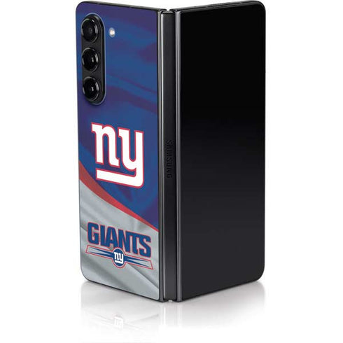NFL New York Giants Galaxy Z Fold5 5G Skin