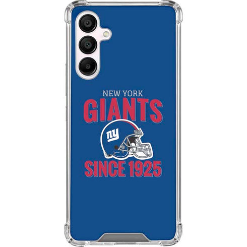NFL New York Giants Helmet Galaxy A16 5G Clear Case